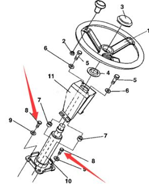  Tightening bolt part number 500048