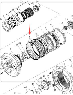 Floating oil seal part number 4700935381 