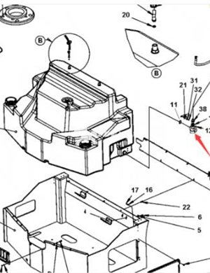 Sprinkler valve part number 792782