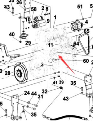 Accelerator solenoid valve part number 4700940447