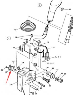 Part number of walking position sensor: 4700391382