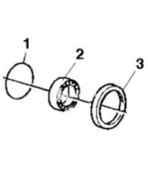 Steel wheel rotation repair kit part number 4700938892