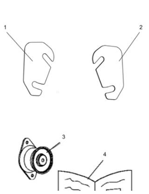  Shock absorber block repair kit part number 4812162273