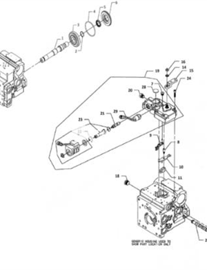  Traveling pump part number 4812105593