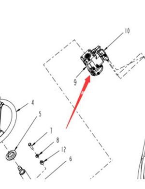 Steering gear part number 4812105478