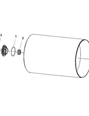 Vibration steel wheel sealing ring part number 4700160045