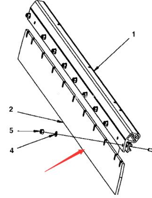 Scraper part number 4700395112