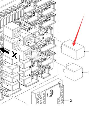 Electronic control module part number D978064438