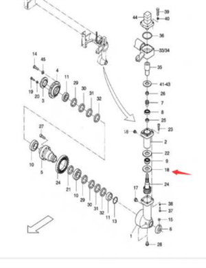 Oil retaining ring part number D930206202