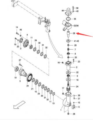 Shaft sleeve part number D756183419 