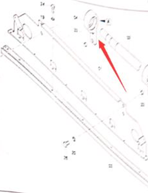 Rammer connecting rod part number 4730014428 