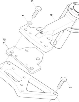 End hanger assembly part number 4812031805