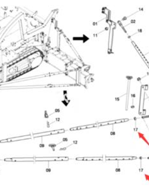 Left-handed locking nut part number 0261109154