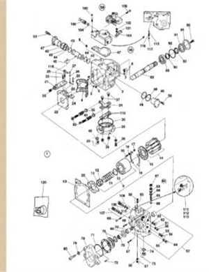 Traveling pump part number 4700371545