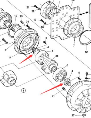  Vibration connection sleeve part number 4700349659