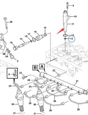  Fuel injector assembly part number 4089270