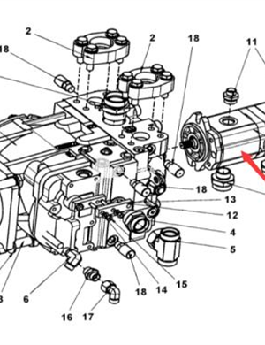 Steering pump part number 4812266044