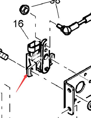 BOMAG center position sensor part number 05767836