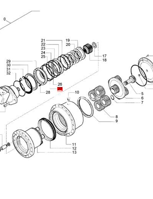 BOMAG sealing ring part number 05902299