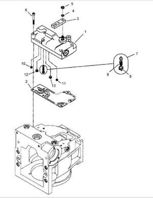 BOMAG walking pump part number: 05817049