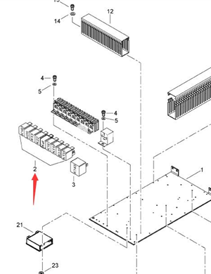 BOMAG commonly used relay part number 05767867