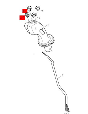 BOMAG vibration switch part number 05767246 