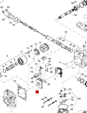 BOMAG inclined plate part number 05818985