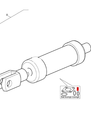  BOMAG steel hose clamp part number 05552410  
