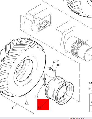 BOMAG wheel hub assembly part number 06705065 