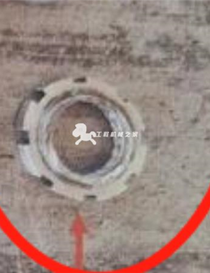BOMAG Rear Axle Angle Nut Part Number 32010087 