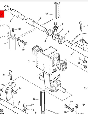 BOMAG Spiral Shaft Plug Part Number D2138039 