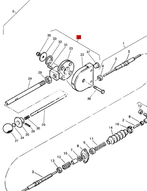 BOMAG throttle lever assembly part number 05566435 