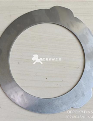 BOMAG rear axle brake pad steel plate part number 32010075  