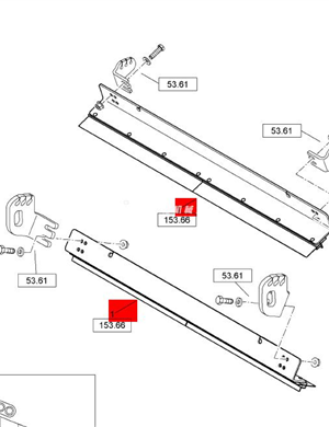 BOMAG scraper assembly part number: 58601262 