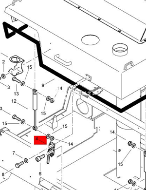  BOMAG locking device part number 05933044