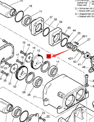 BOMAG internal card spring part number 09224800 