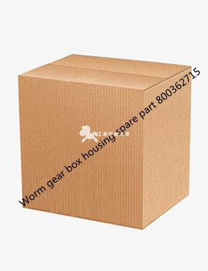 Worm gear box housing spare part 800362715