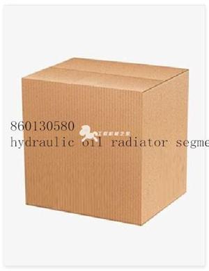 860130580 hydraulic oil radiator segment