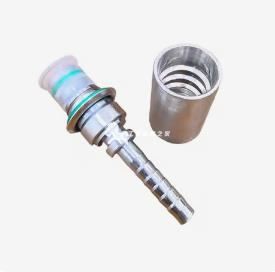 Essential material handling equipment accessory for electric forklift frame oil pipe connector