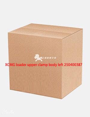 XCMG loader upper clamp body left 250400387