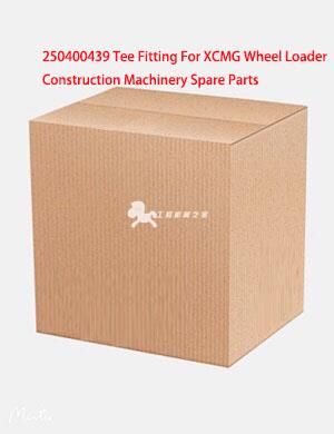 250400439 Tee Fitting For XCMG Wheel Loader Construction Machinery Spare Parts