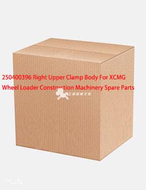 250400396 Right Upper Clamp Body For XCMG Wheel Loader Construction Machinery Spare Parts