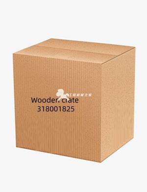 Wooden crate 318001825 [thickened load-bearing] Export grade fumigated solid wood packaging box